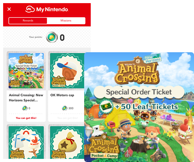 How To Obtain Animal Crossing Pocket Camp Special Items In Animal Crossing New Horizons On The Nintendo Switch Nintendo