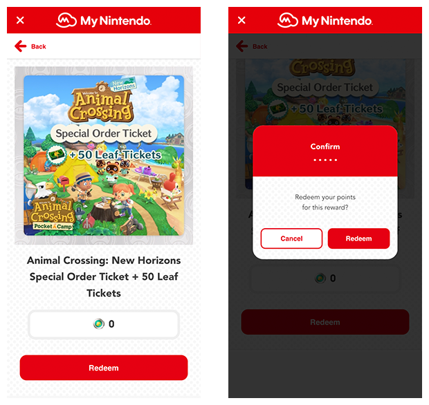 Animal crossing nintendo clearance code